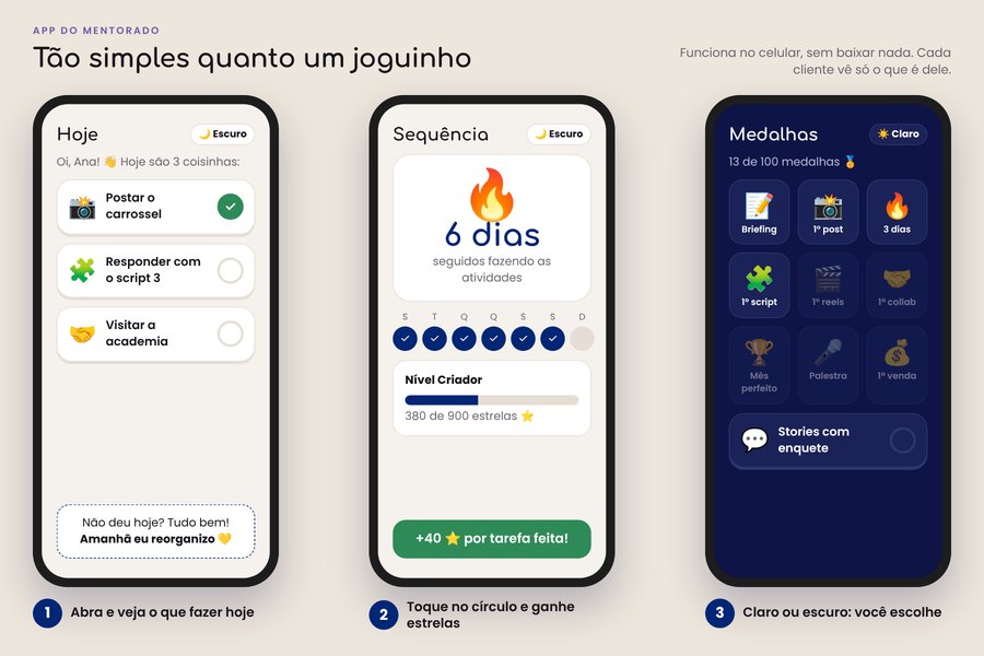 Exemplo de entrega: App do mentorado